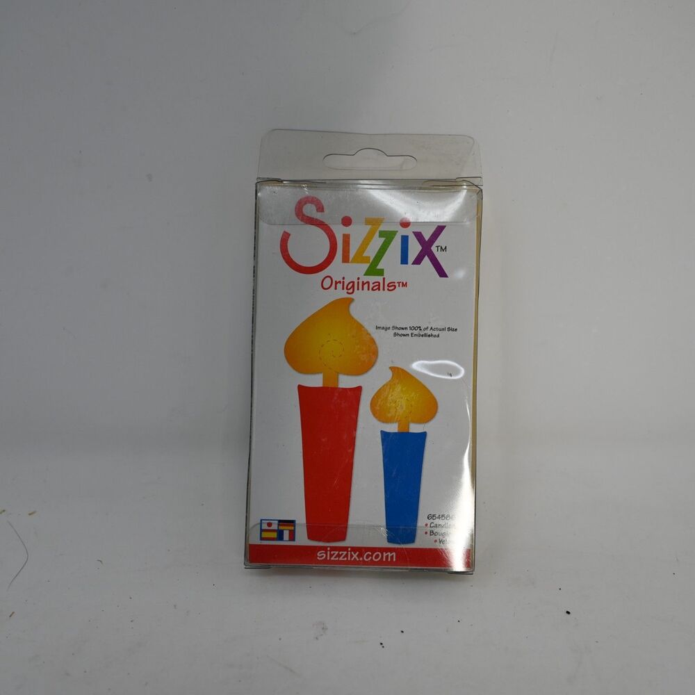 Sizzix Originals Candle Die 654566 Scrapbooking Craft Die New Sealed